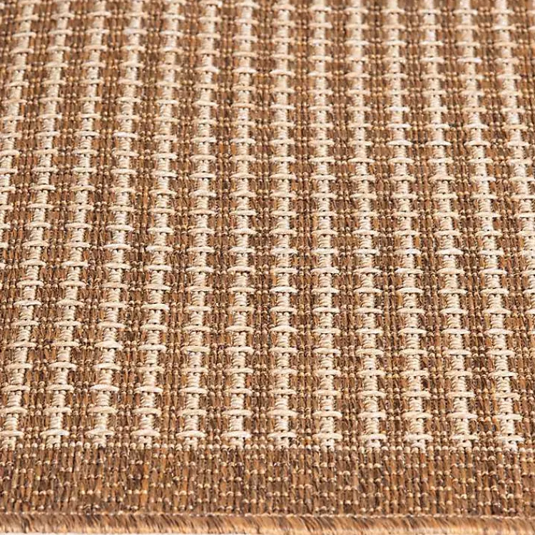 Kirklands Home Gather Indoor/Outdoor Area Rug, 5x7 Tan Sale