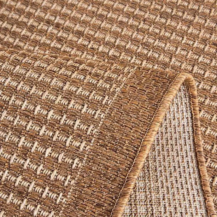 Kirklands Home Gather Indoor/Outdoor Area Rug, 5x7 Tan Sale
