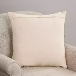 Pillows>Kirklands Home Tan Hemlock Woven Pillow