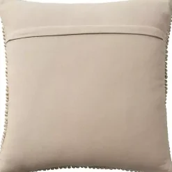 Christmas Pillows>Kirklands Home Looped Snowflake Pillow Tan