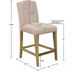 Kirklands Home Martha Stewart Counter Stool Tan Sale
