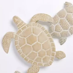 Kirklands Home Metal Sea Turtles Wall Plaque Tan Outlet