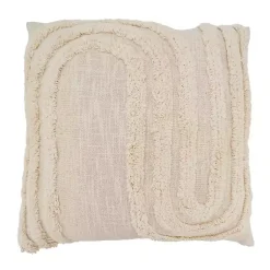 Pillows>Kirklands Home Modern Tufted Pillow Tan