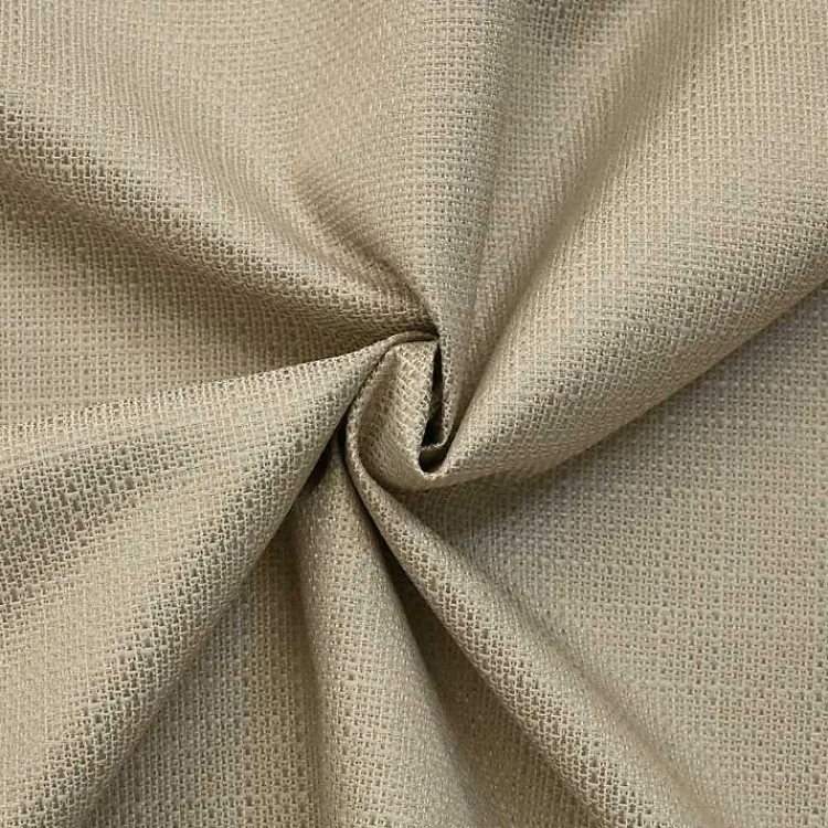 Kirklands Home Newberry Blackout Curtain Panel, 63 in. Tan New