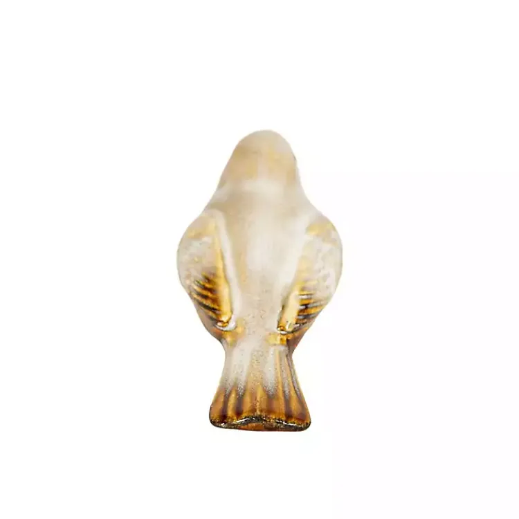 Statues & Figurines>Kirklands Home Porcelain Bird Figurines, Set of 4 Tan