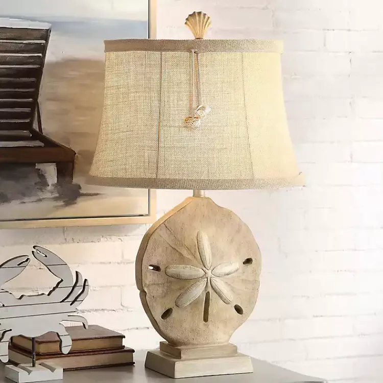Kirklands Home Sand Dollar Table Lamp Tan Online