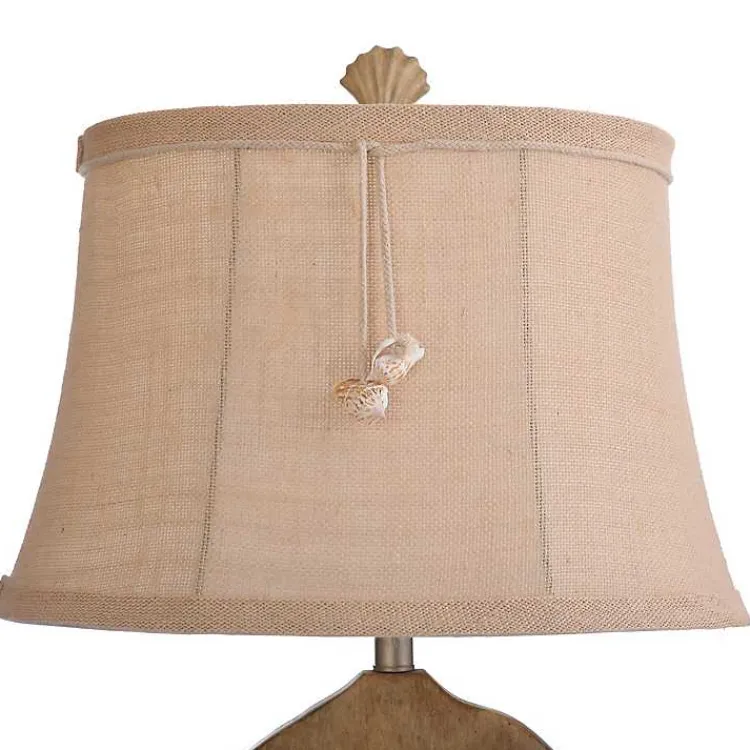 Kirklands Home Sand Dollar Table Lamp Tan Online
