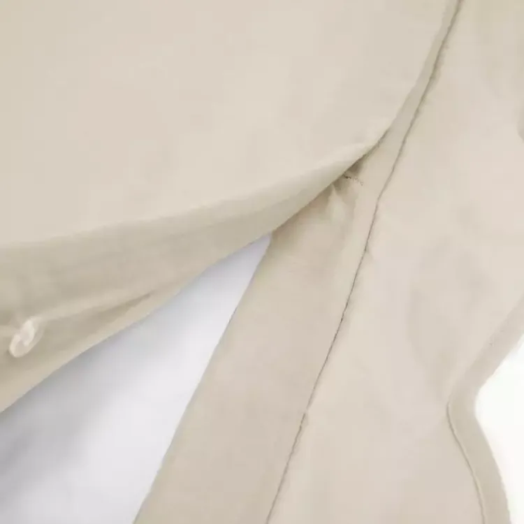 Kirklands Home Tan Scallop Edge 3-pc. Full/Queen Duvet Cover Set Clearance