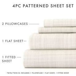 Kirklands Home Soft Thatch 3-pc. Twin Sheet Set Tan Online