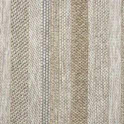 Kirklands Home Striped Indoor/Outdoor Area Rug, 5x7 Tan Hot