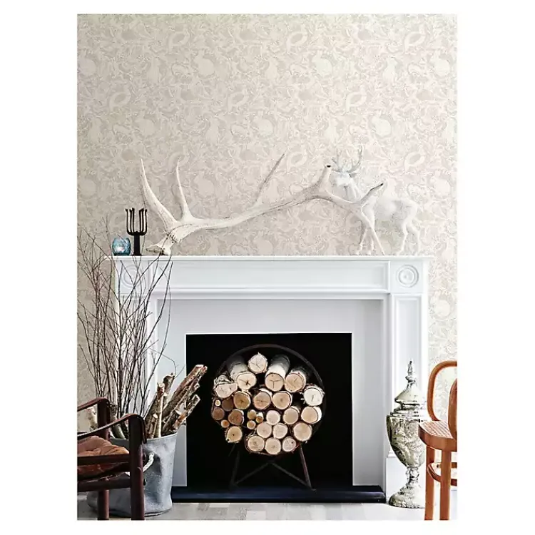 Kirklands Home Tan Terrene Peel and Stick Wallpaper Outlet