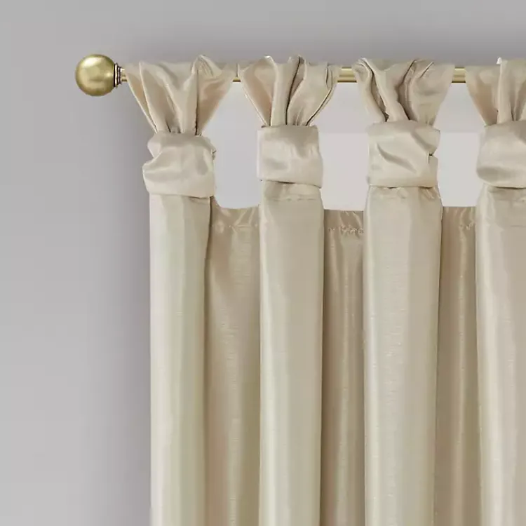 Kirklands Home Total Blackout Curtain Panel, 84 in. Tan Sale
