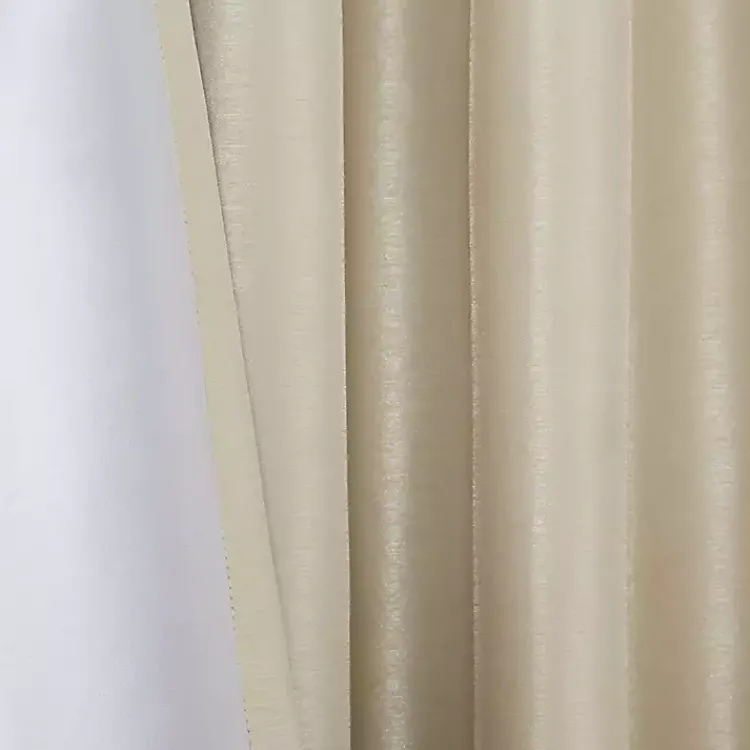 Kirklands Home Total Blackout Curtain Panel, 84 in. Tan Sale