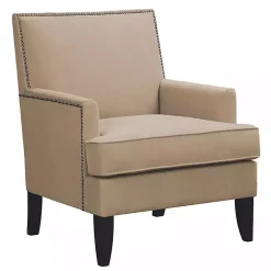 Kirklands Home Upholstered Colton Accent Chair Tan Online