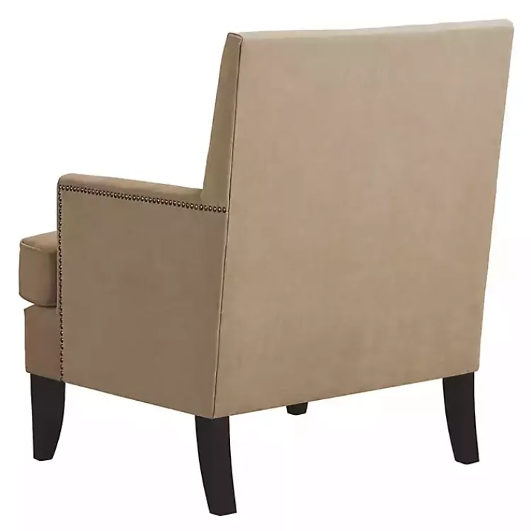 Kirklands Home Upholstered Colton Accent Chair Tan Online