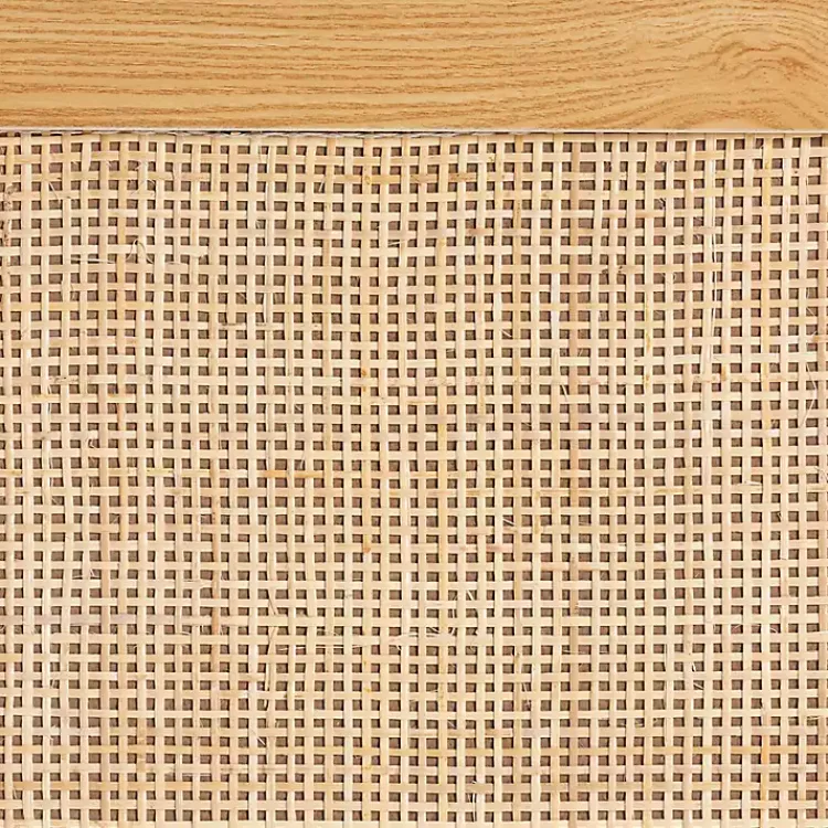 Kirklands Home Tara Two-Tone Espresso Rattan Chest Discount
