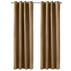 Kirklands Home Taupe Alpine Blackout Curtain Panel, 84 in. Tan Discount