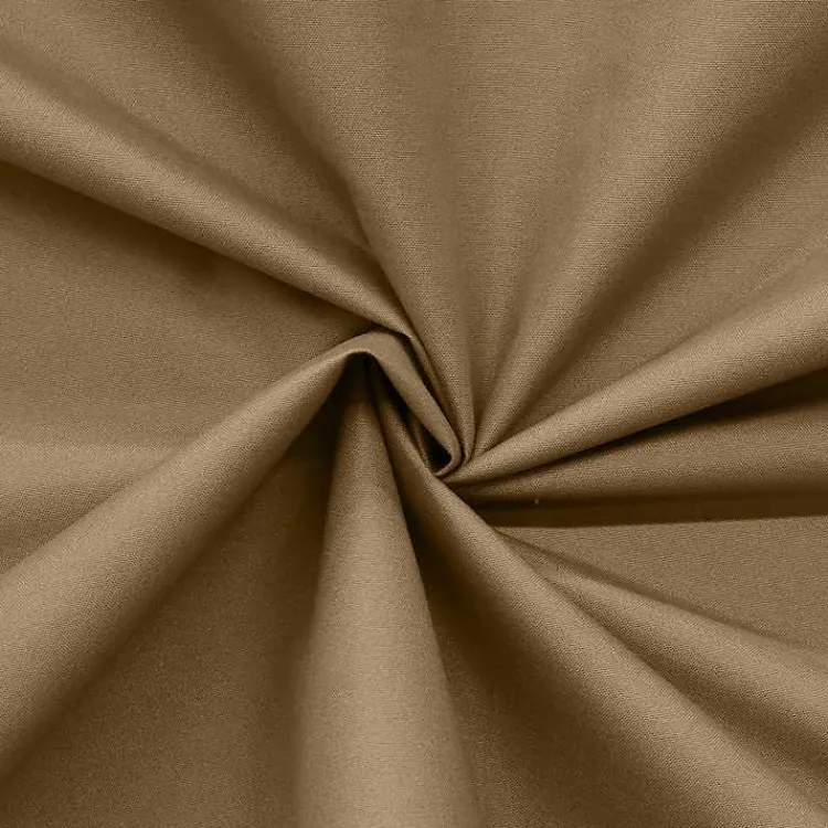 Kirklands Home Taupe Alpine Blackout Curtain Panel, 95 in. Tan New