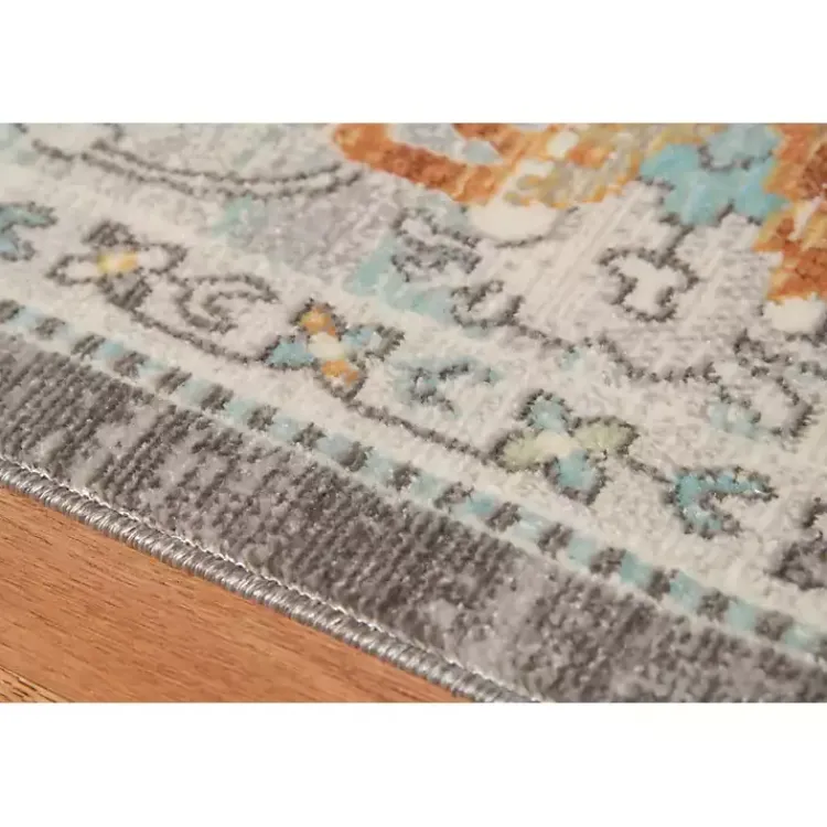 Kirklands Home Taupe Bohemian Area Rug, 5x8 Gray Hot