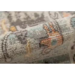 Kirklands Home Taupe Bohemian Area Rug, 5x8 Gray Hot