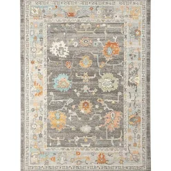 Kirklands Home Taupe Bohemian Area Rug, 7x9 Brown