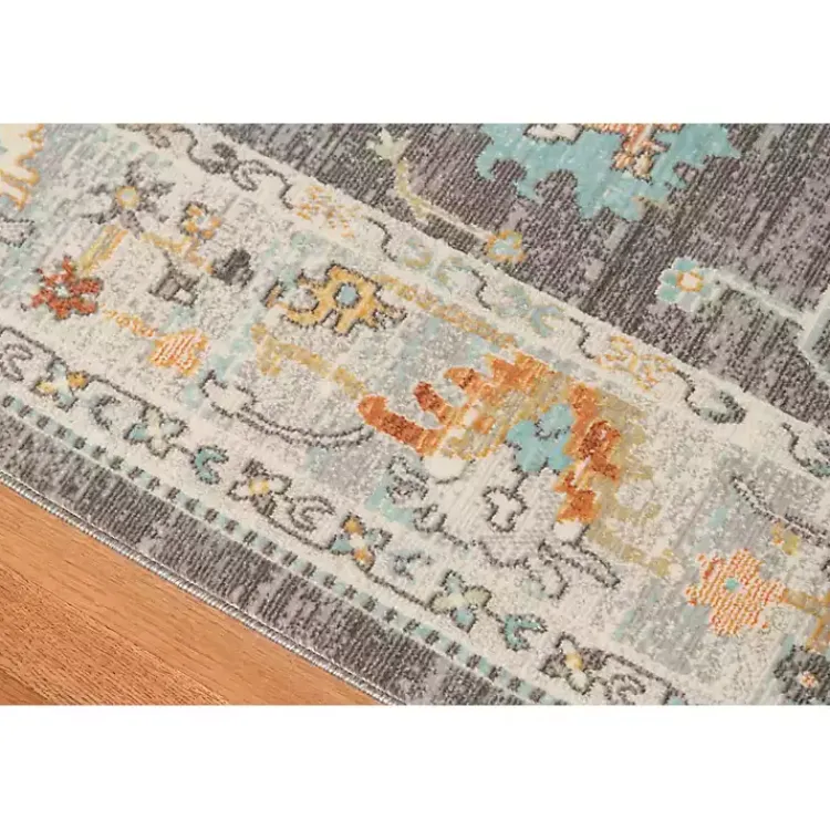 Kirklands Home Taupe Bohemian Area Rug, 7x9 Brown