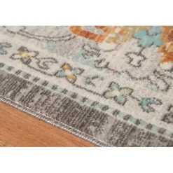 Kirklands Home Taupe Bohemian Area Rug, 7x9 Brown