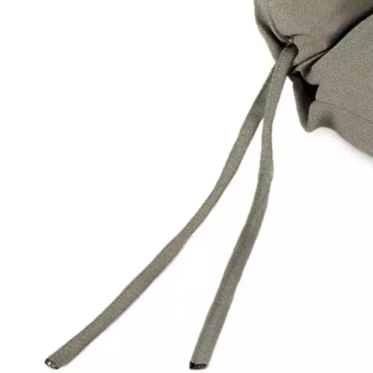 Kirklands Home Taupe Canvas French Edge Outdoor Chair Cushion Tan Online