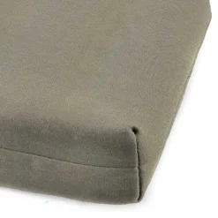 Kirklands Home Taupe Canvas French Edge Outdoor Chaise Cushion Tan Hot