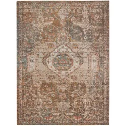 Kirklands Home Taupe Eaton Transitional Area Rug, 6x8 Online