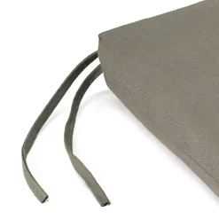 Kirklands Home Taupe French Edge Outdoor Chair Cushions, Set of 2 Gray Sale