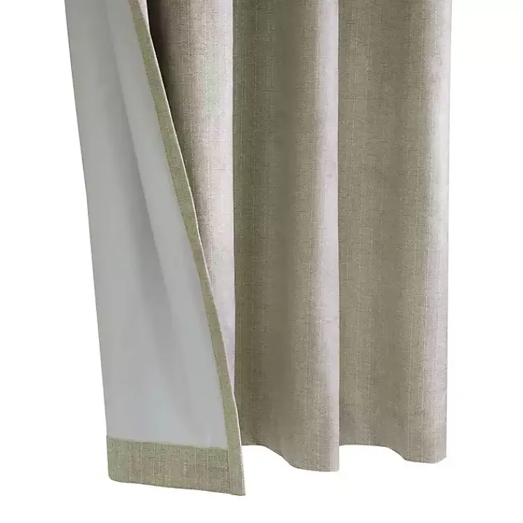 Kirklands Home Taupe Paris Velvet Blackout Curtain Panel, 108 in. Tan Discount