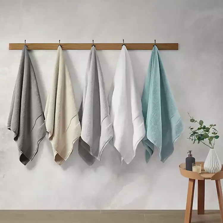 Kirklands Home Taupe 6-pc. Cotton Bath Towel Set Brown Discount