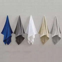 Kirklands Home Taupe 12-pc. Cotton Quick Dry Bath Towel Set Tan Best