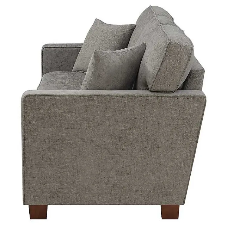 Kirklands Home Taupe Rutledge Sofa Gray Clearance