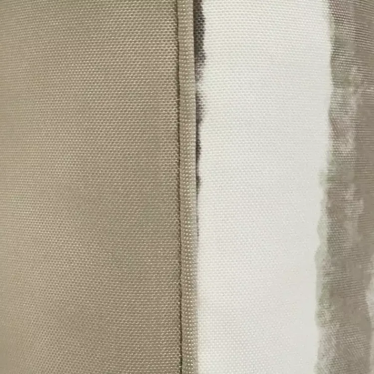 Kirklands Home Taupe Striped Outdoor Pillow