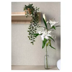 Kirklands Home Taupe Textured Cross Woven Peel & Stick Wallpaper Gray New