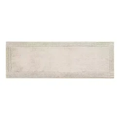 Kirklands Home Taupe Tufted Reversible Cotton Bath Mat, 72 in. Tan Discount