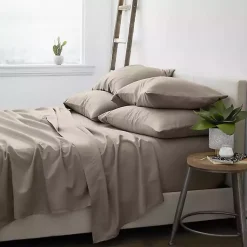 Kirklands Home Taupe Ultra Soft 6-pc. California King Sheet Set Tan Online