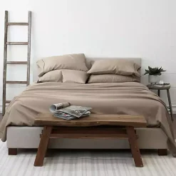 Kirklands Home Taupe Ultra Soft 6-pc. Full Sheet Set Tan Discount