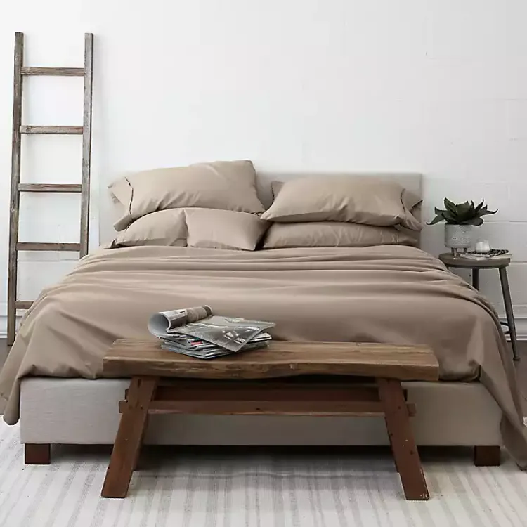 Kirklands Home Taupe Ultra Soft 6-pc. Queen Sheet Set Tan Online