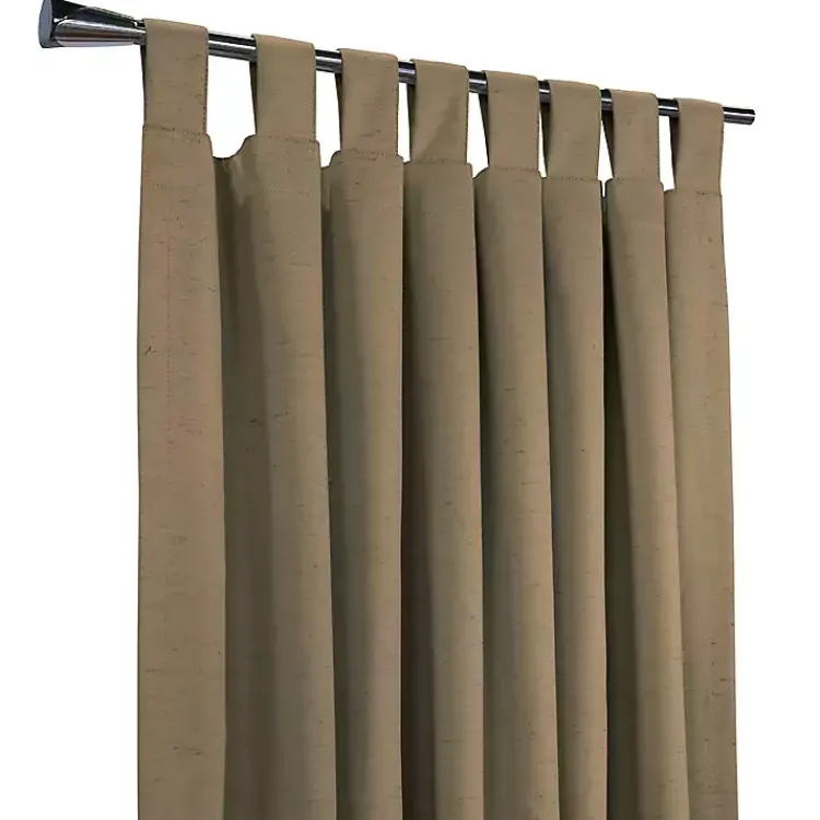 Kirklands Home Taupe Ventura Blackout Curtain Panel, 95 in. Tan