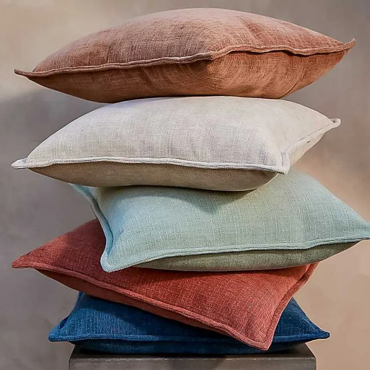 Pillows>Kirklands Home Teal Chenille Throw Pillow Blue