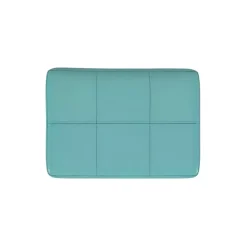Kirklands Home Teal Faux Leather Claridge Counter Stool Blue Outlet