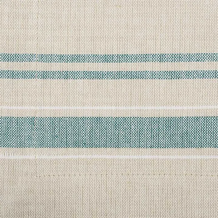 Kirklands Home Teal French Stripe Placemats, Set of 6 Green