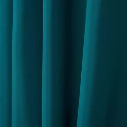 Kirklands Home Teal Nicole Outdoor Curtain Panel Set, 108 in. Blue Discount