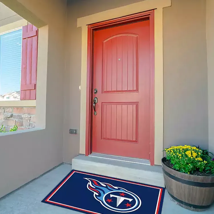 Kirklands Home Tennessee Titans Area Rug, 3x4 Blue Discount