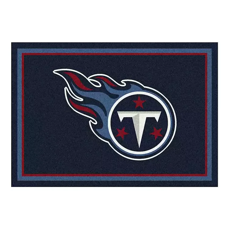 Kirklands Home Tennessee Titans Area Rug, 4x6 Blue Outlet
