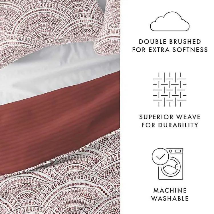 Kirklands Home Terra Scalloped Reversible 2-pc. Twin Quilt Set