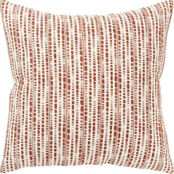 Pillows>Kirklands Home Terracotta Dash Print Throw Pillow